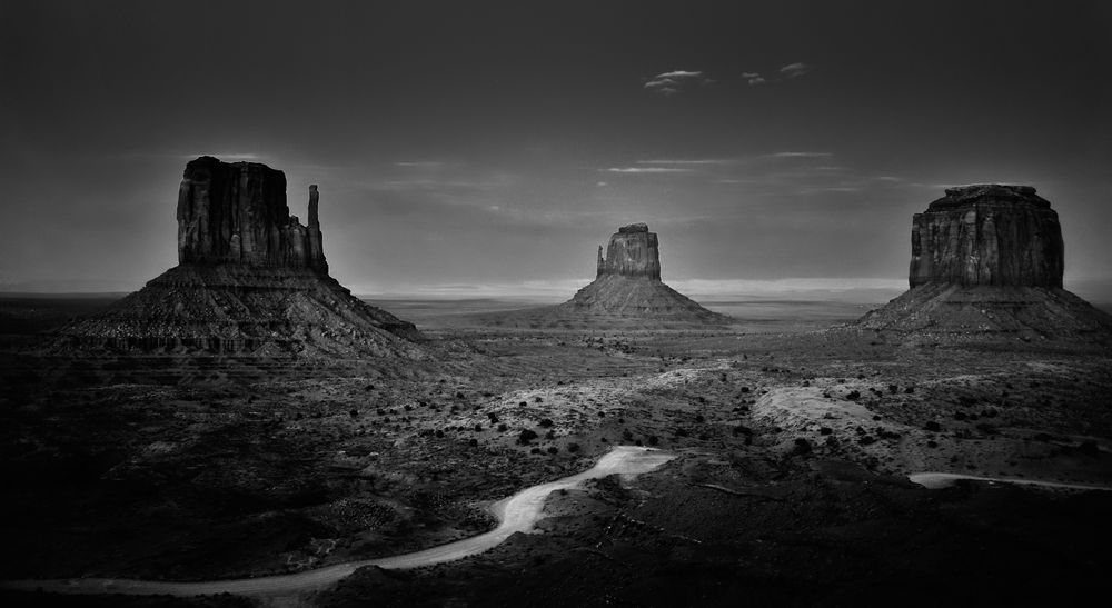 Abend im Monument Valley