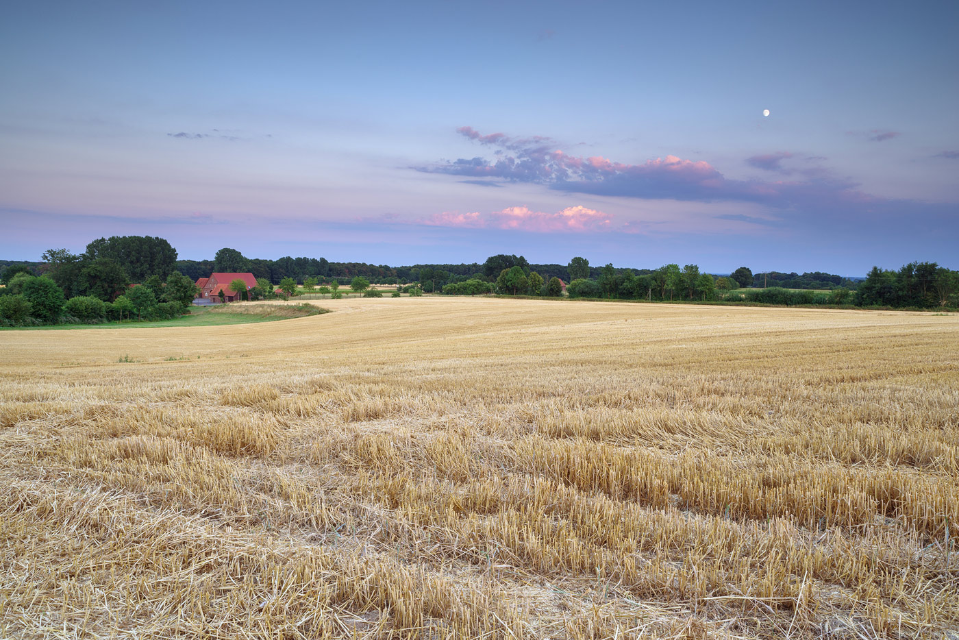 Abend im Münsterland