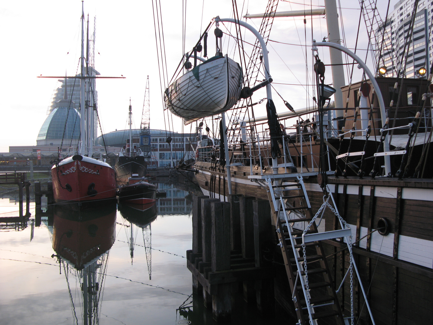 Abend im Museumshafen, Bremerhaven