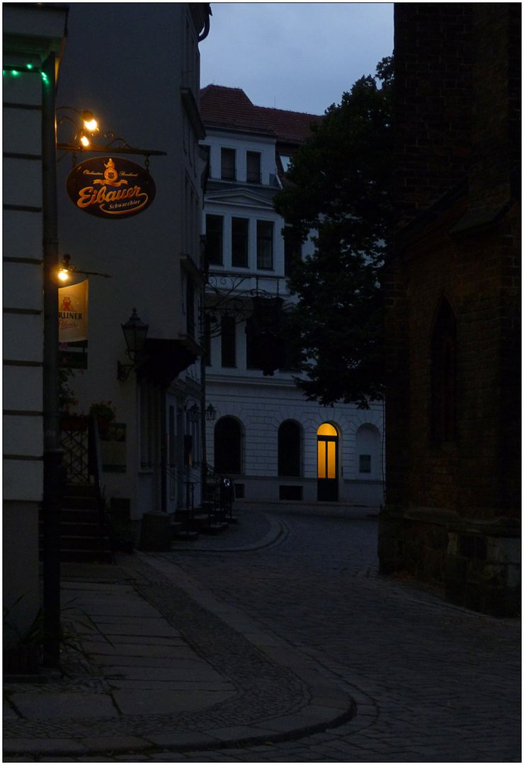 Abend im Nikolaiviertel