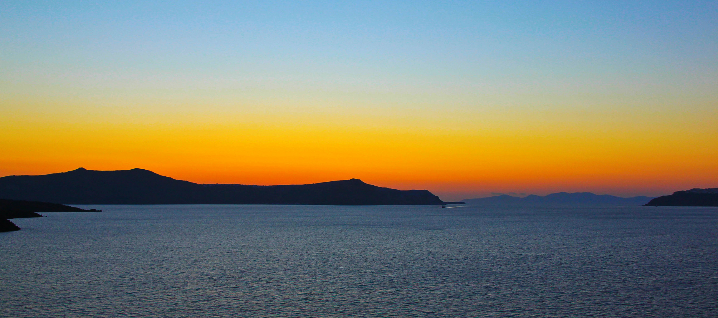 ABEND IM ÖSTLICHEN MITTELMEER