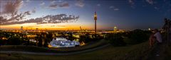 Abend im Olympiapark München