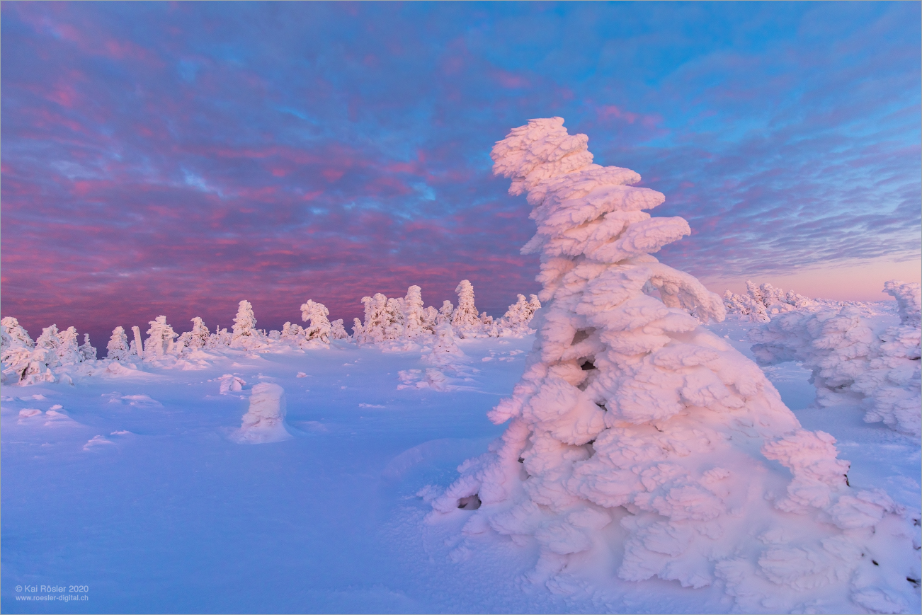 Abend im Riesengebirge