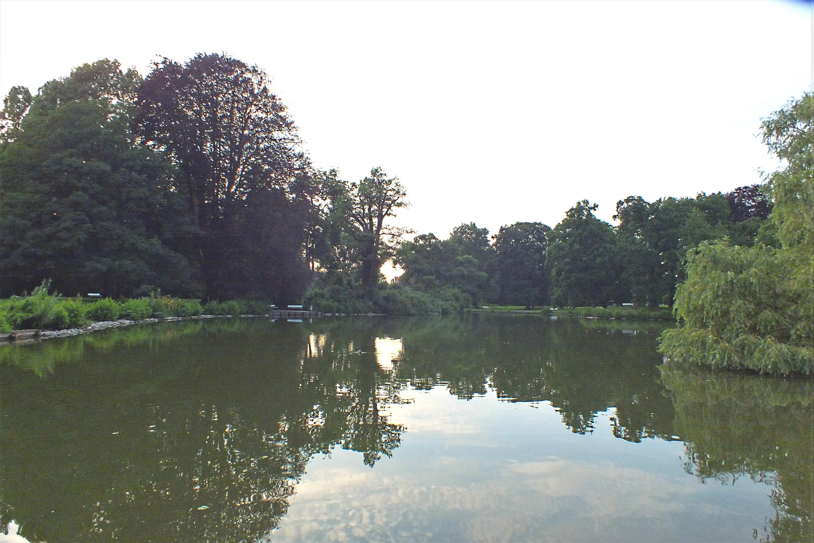 Abend im Stadtpark