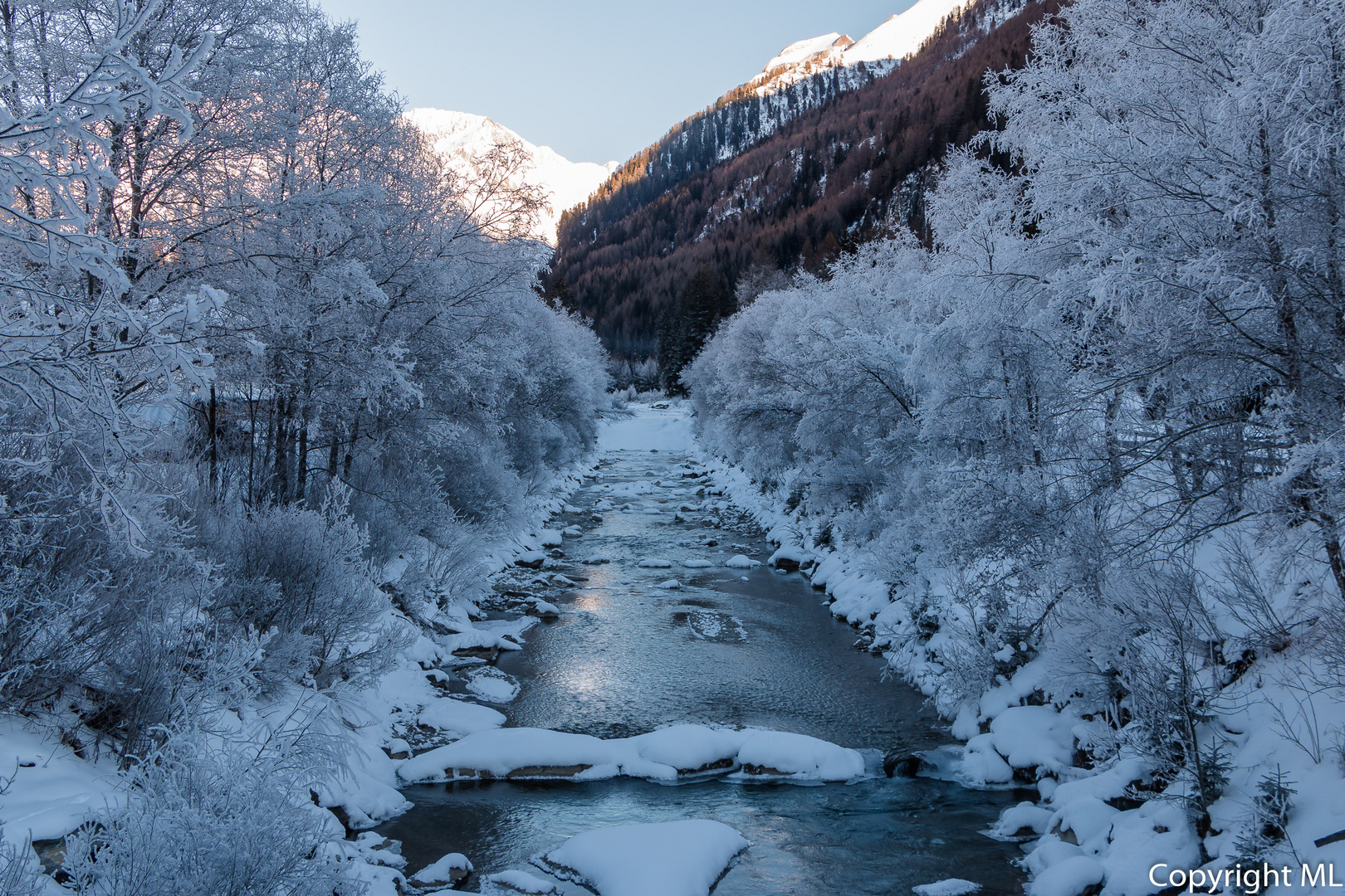 Abend im Tal