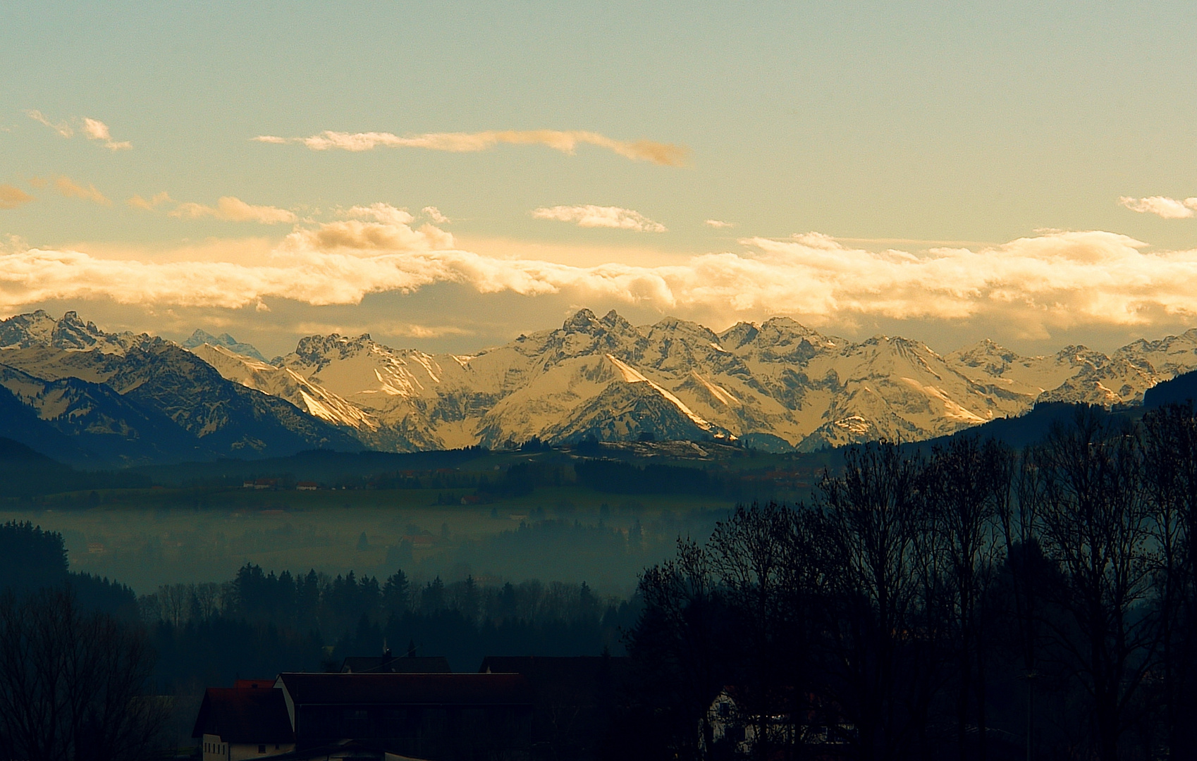 Abend im Tal