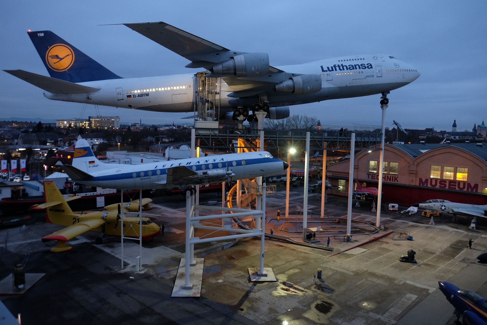 Abend im "Technik-Museum" Speyer