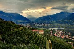 Abend im Vinschgau