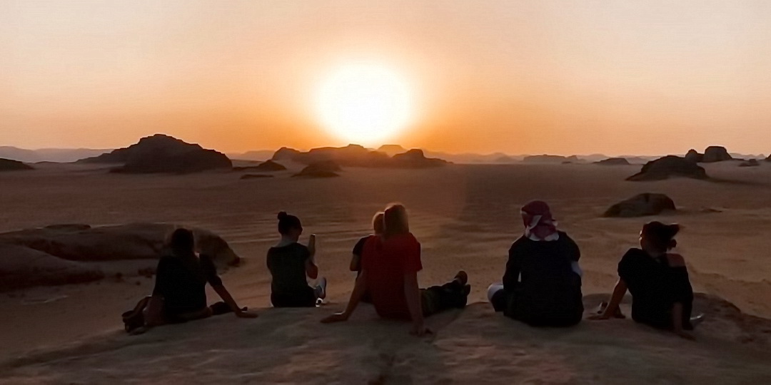 Abend im Wadi Rum