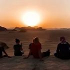 Abend im Wadi Rum