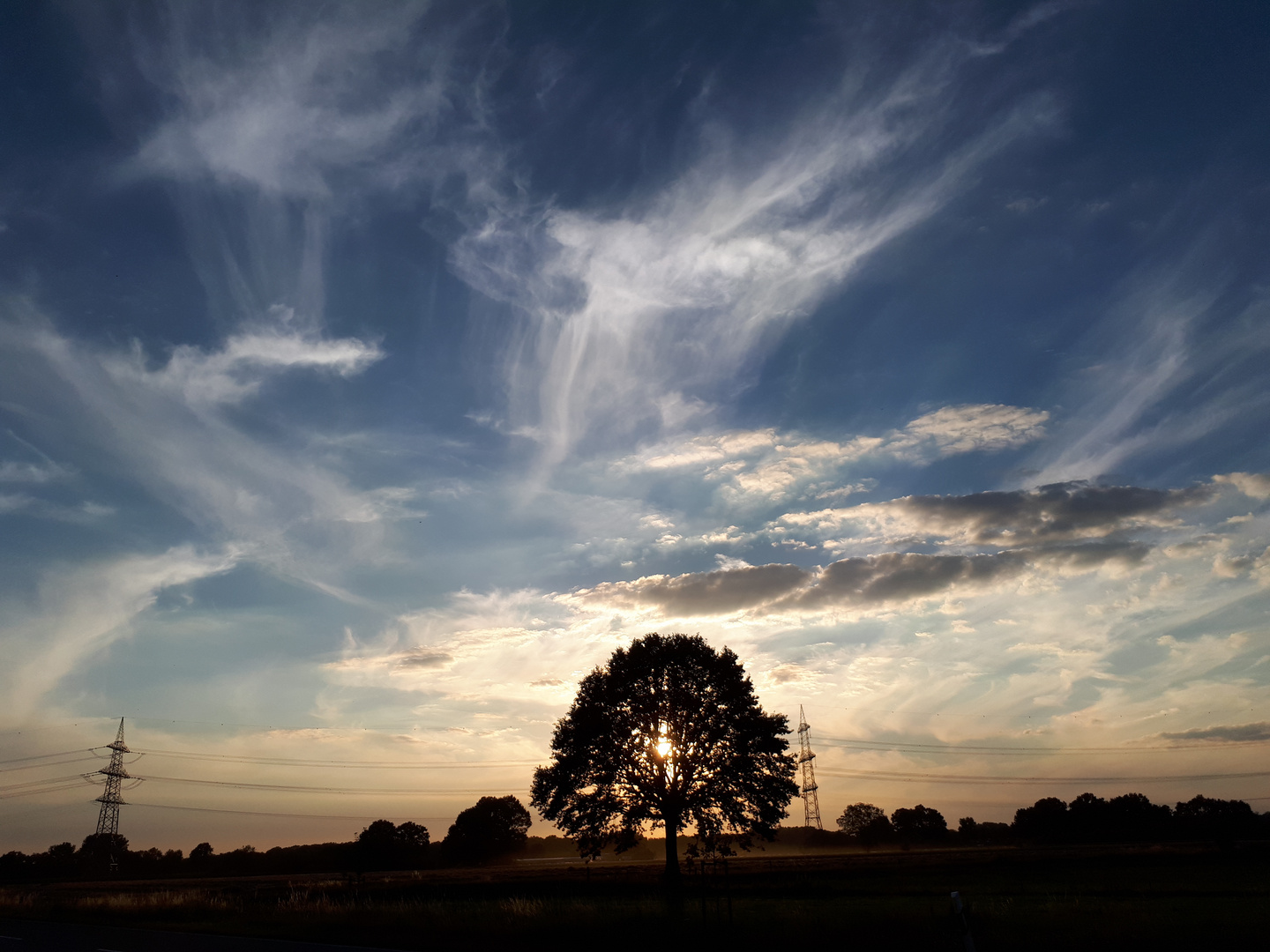 Abend im Westmünsterland