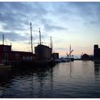 Abend im Wismarer Hafen   (025)