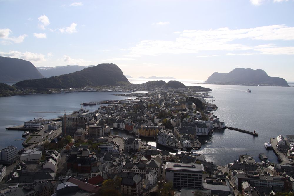 Abend in Alesund