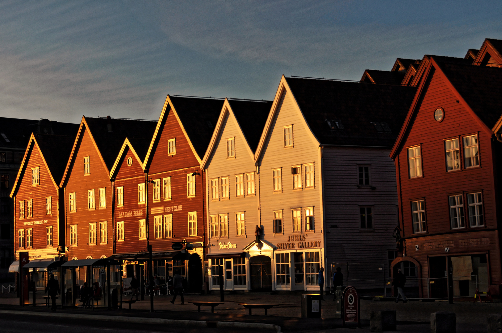 Abend in Bergen