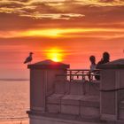 Abend in Borkum