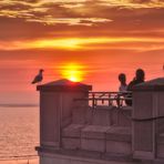 Abend in Borkum