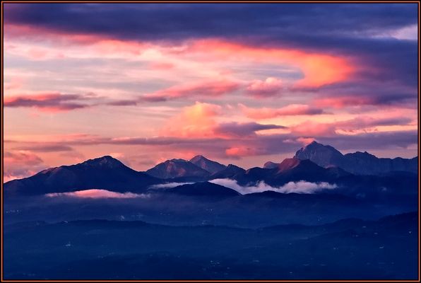 Abend in den Apuanischen Alpen I