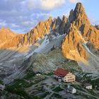 Abend in den Dolomiten