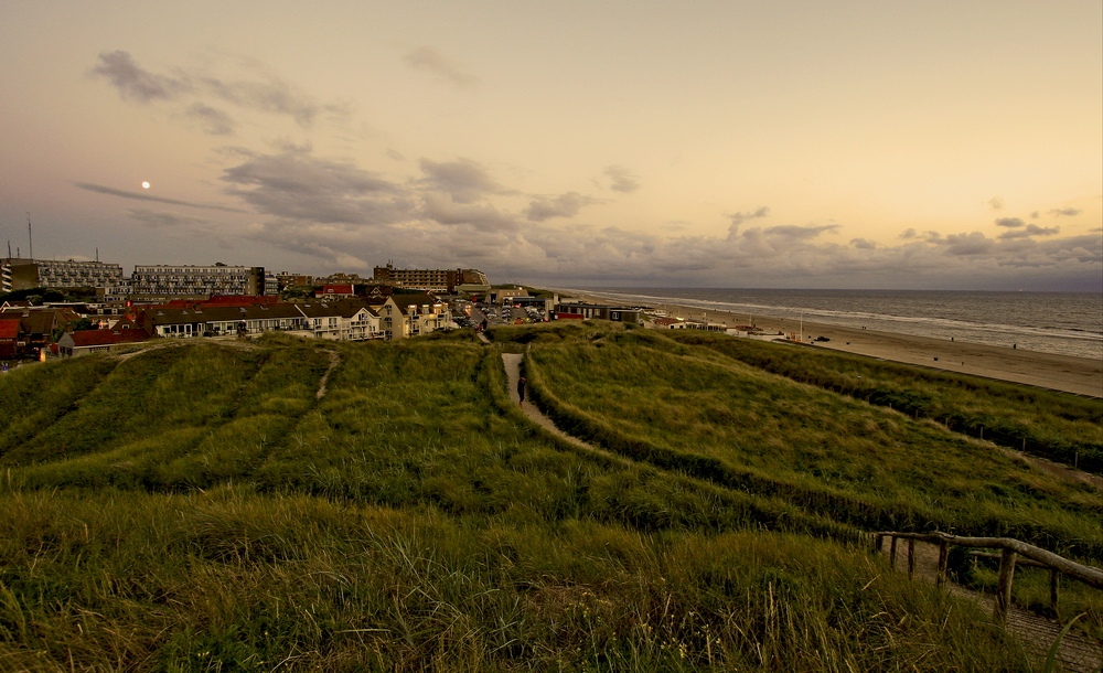 Abend in den Dühnen von Egmond / Holland