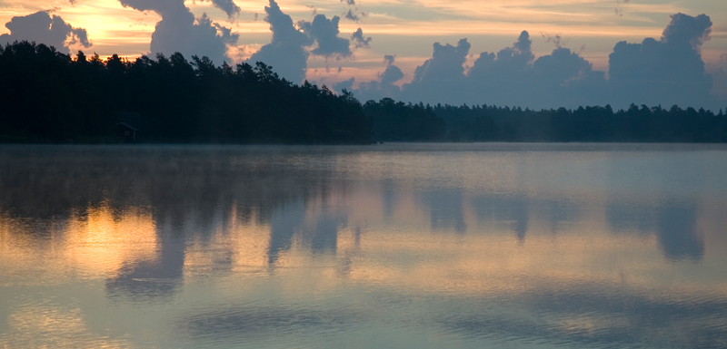 Abend in den Schären auf Smaland