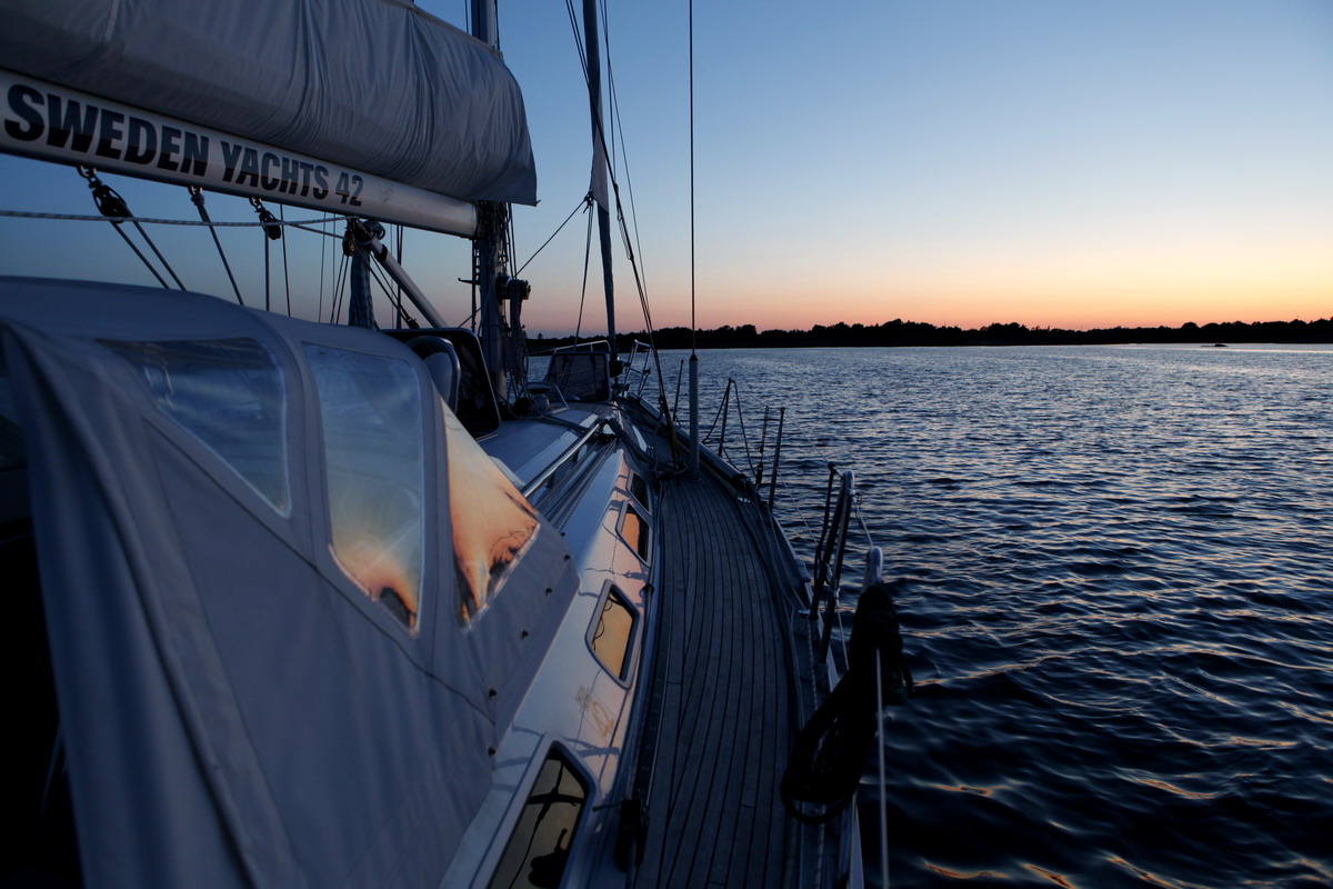 Abend in den Schwedischen Schären