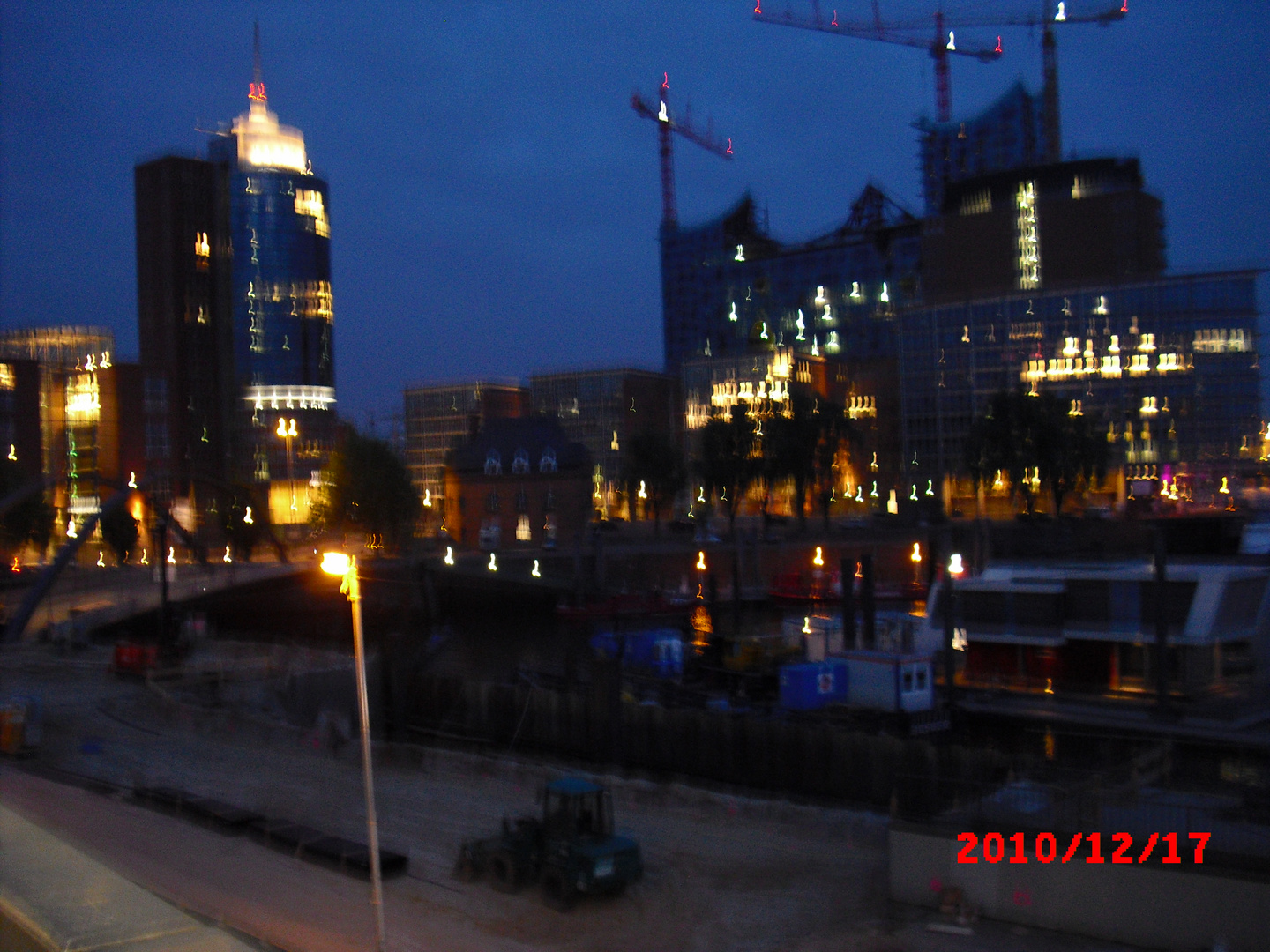 Abend in der Hafencity