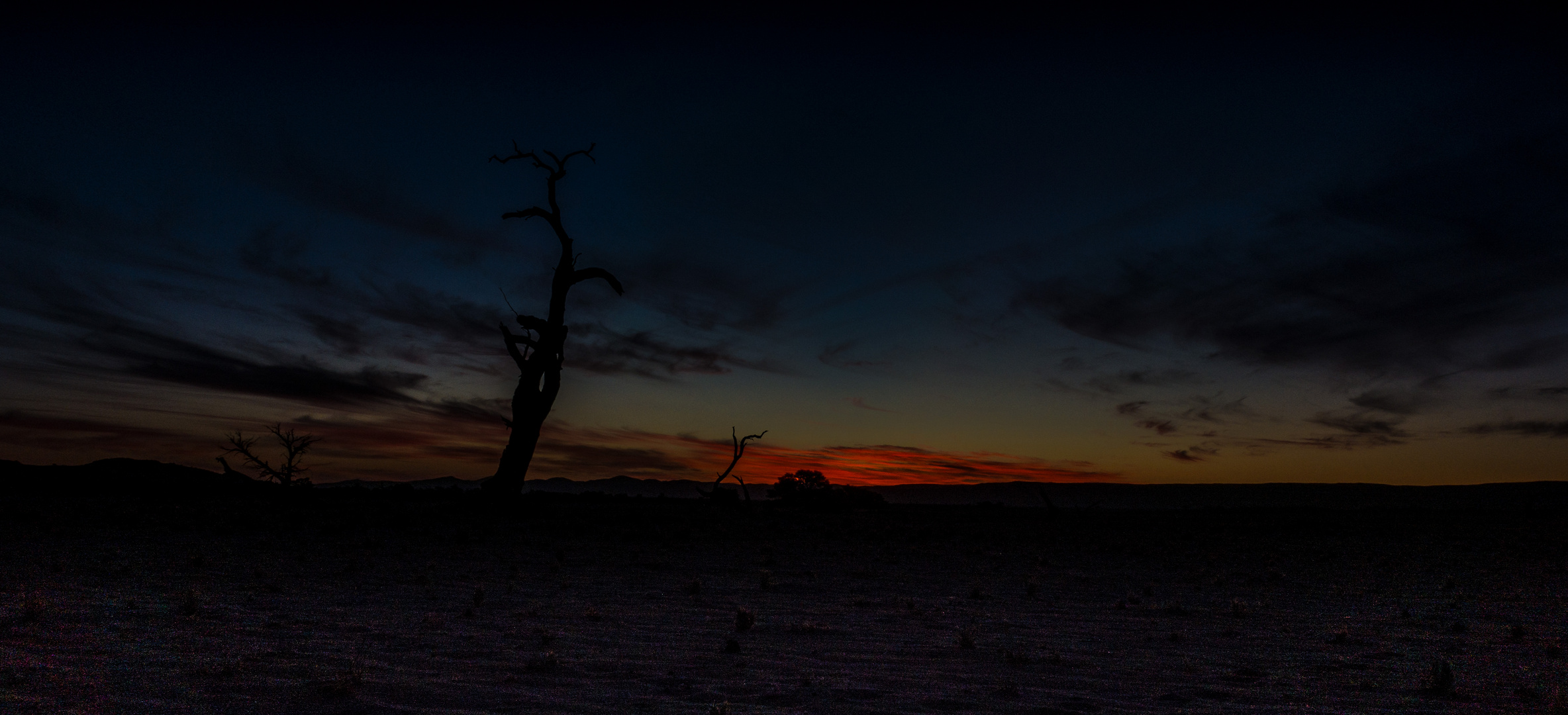 Abend in der Namib