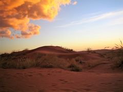 Abend in der Namib....