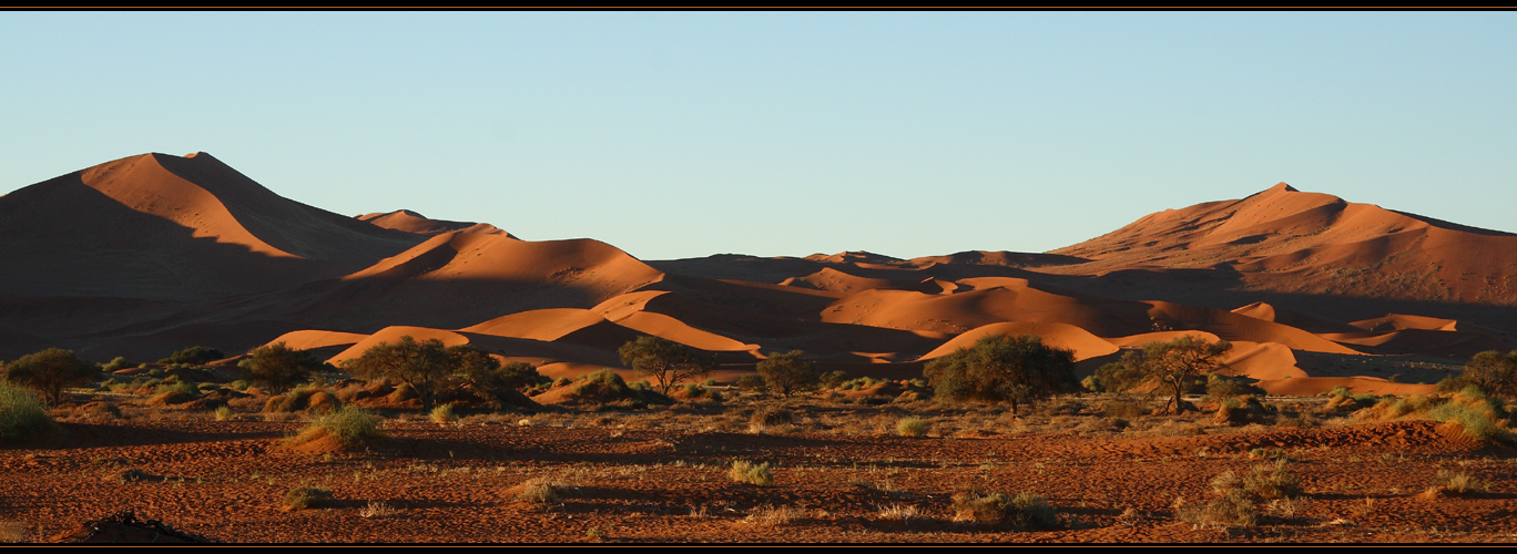 Abend in der Namib