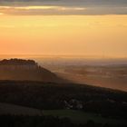 Abend in der Sächsischen Schweiz