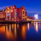 Abend in der Speicherstadt