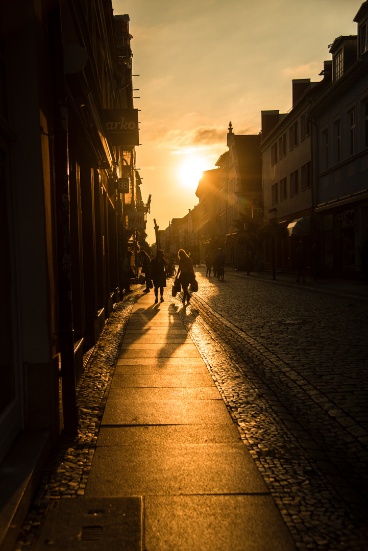 Abend in der Stadt