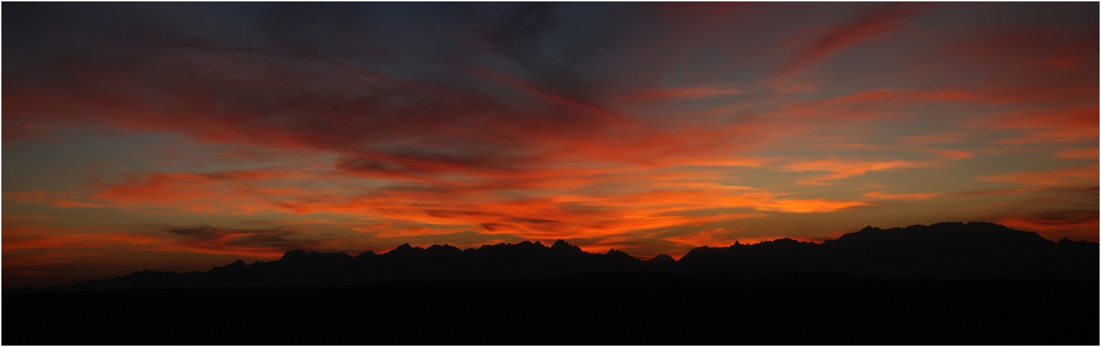 Abend in der Wüste