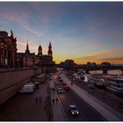 Abend in Dresden 