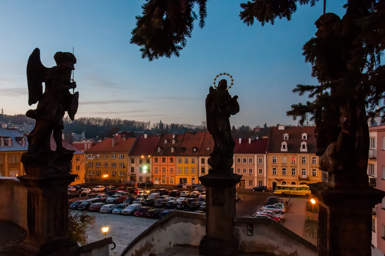 Abend in Eger (Cheb)