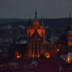 Abend in Erfurt