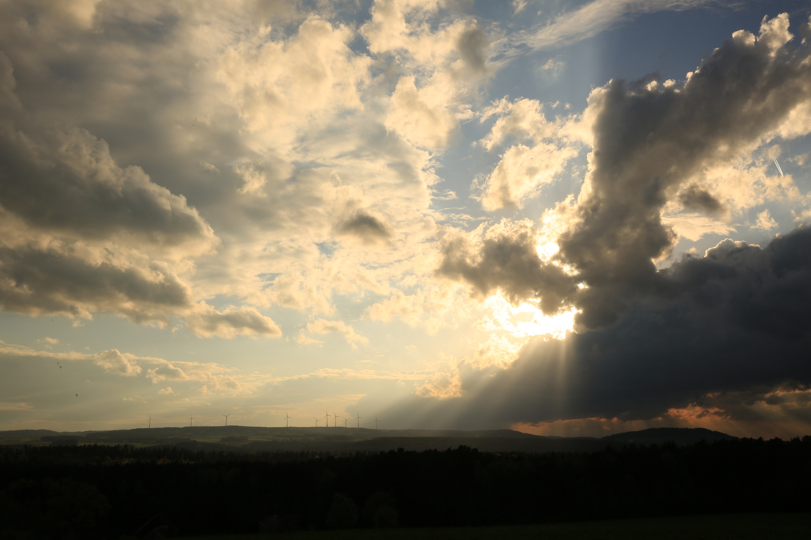 Abend in Franken