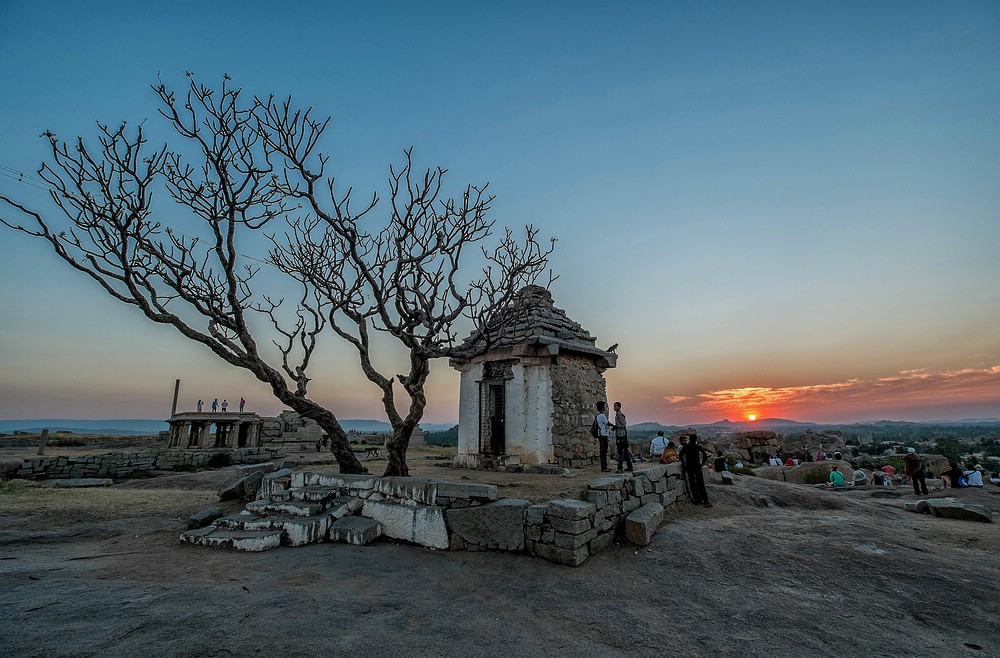 Abend in Hampi