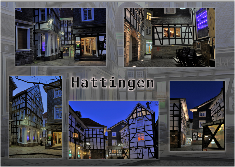 Abend in Hattingen a.d.Ruhr