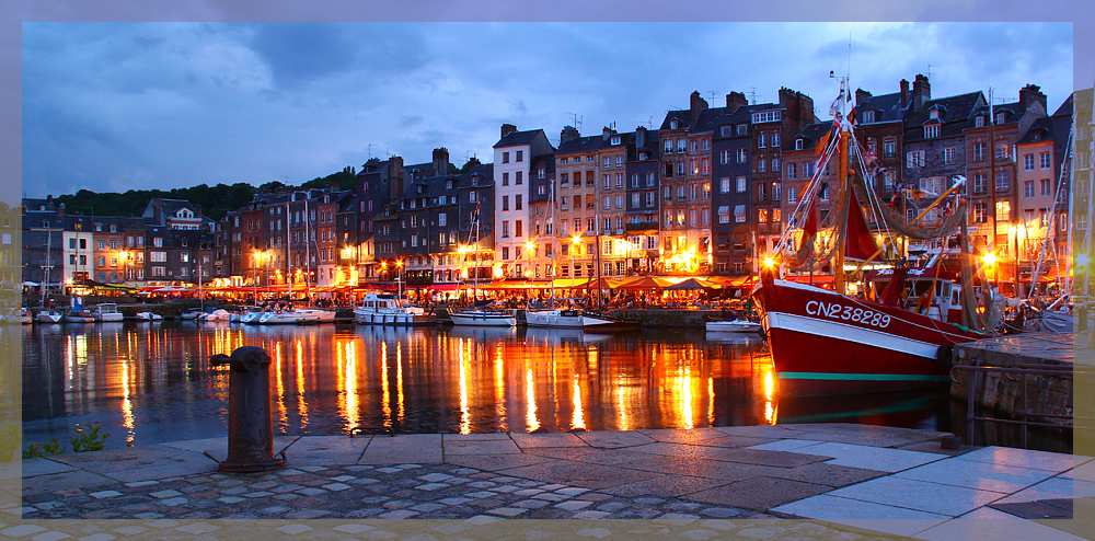 Abend in Honfleur