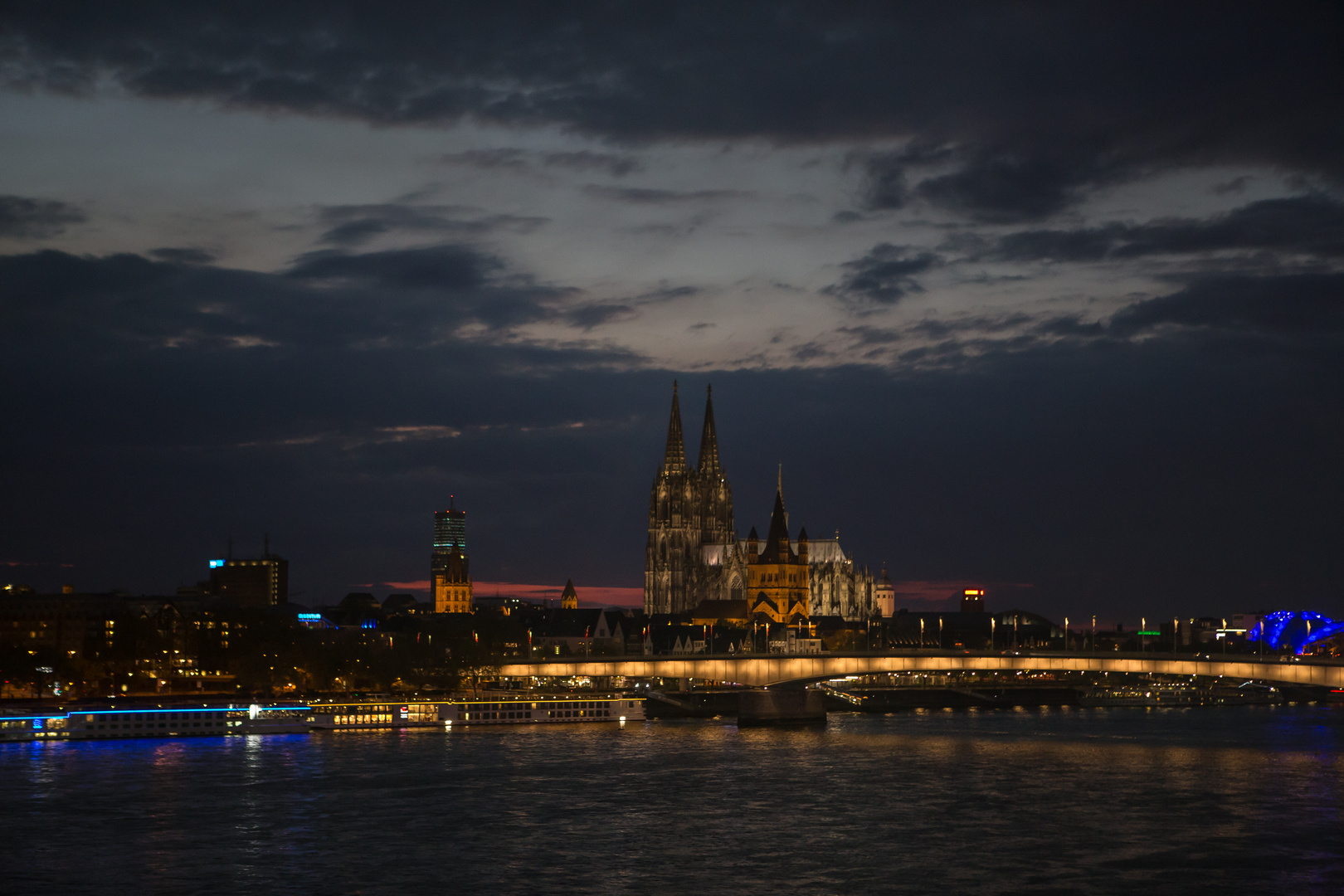 Abend in Köln