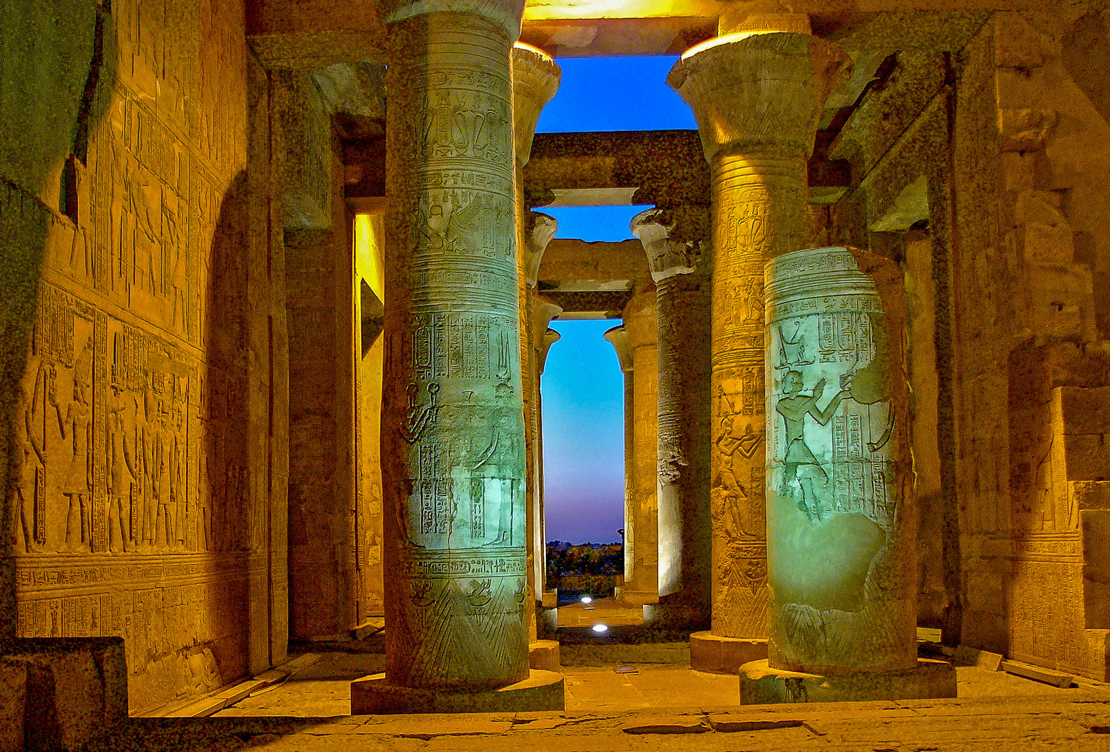 Abend in Kom Ombo