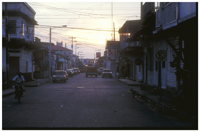 Abend in La Ceiba (Honduras)