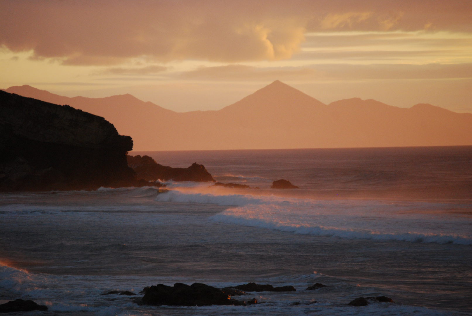 Abend in La Pared, Fuerteventura