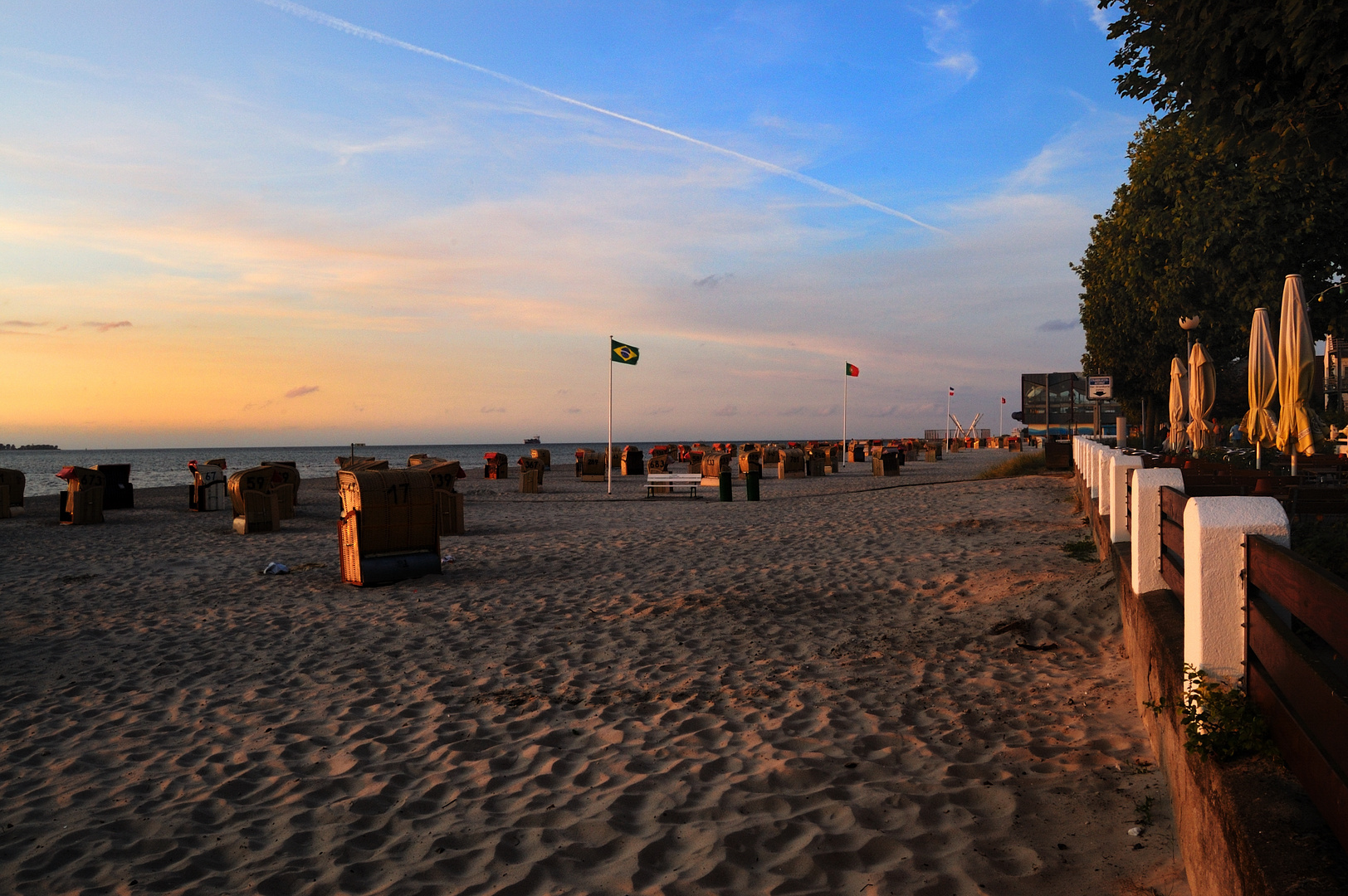 Abend in Laboe