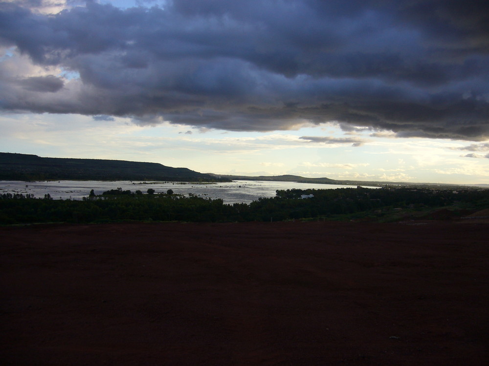 Abend in Mali