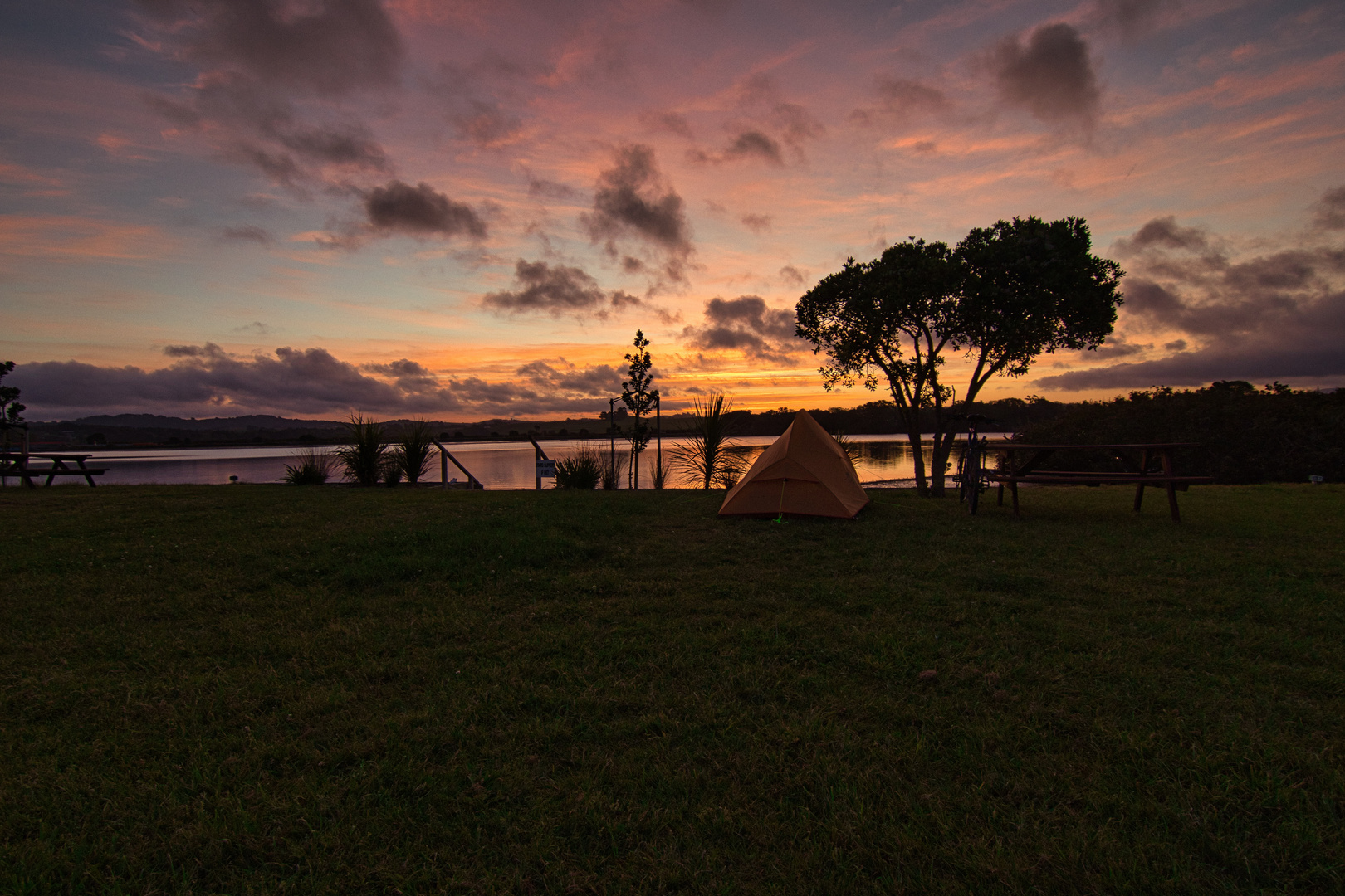 Abend in Mangawhai