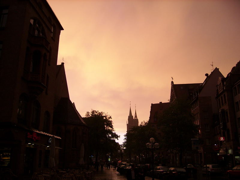 Abend in Nürnberg