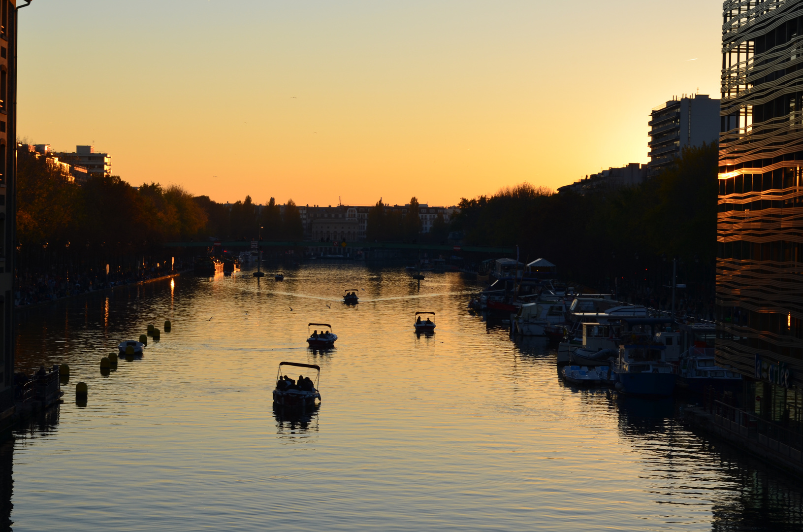 Abend in Paris