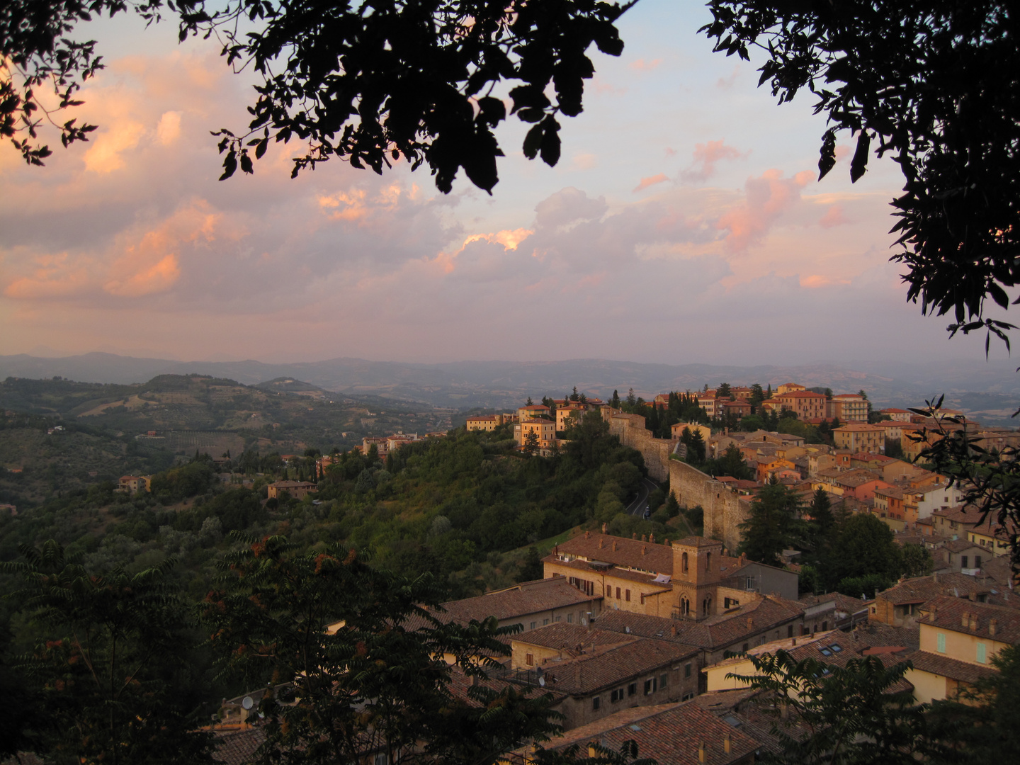 Abend in Perugia